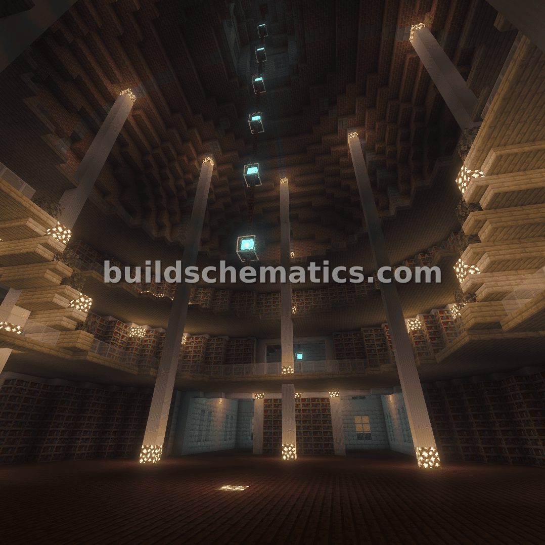 Massive Library Structure — view 4
