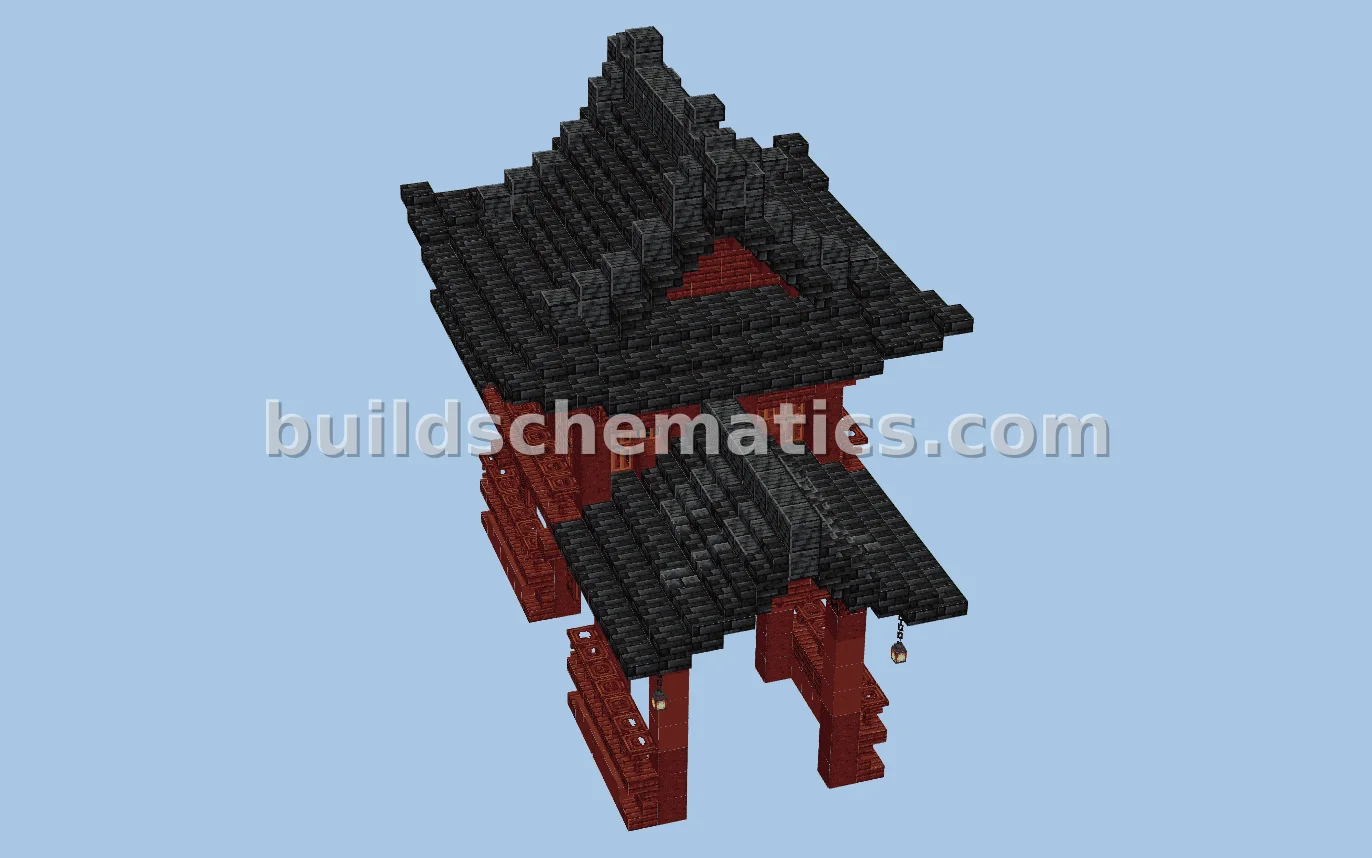 Japanese Entrance Structure