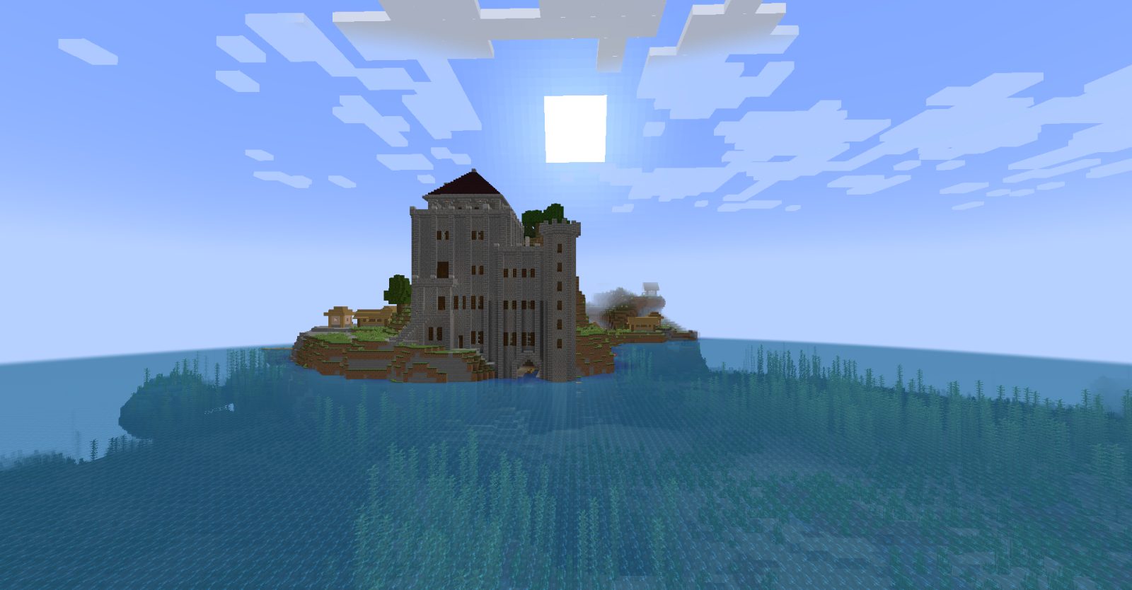 Ocean Island Castle Structure