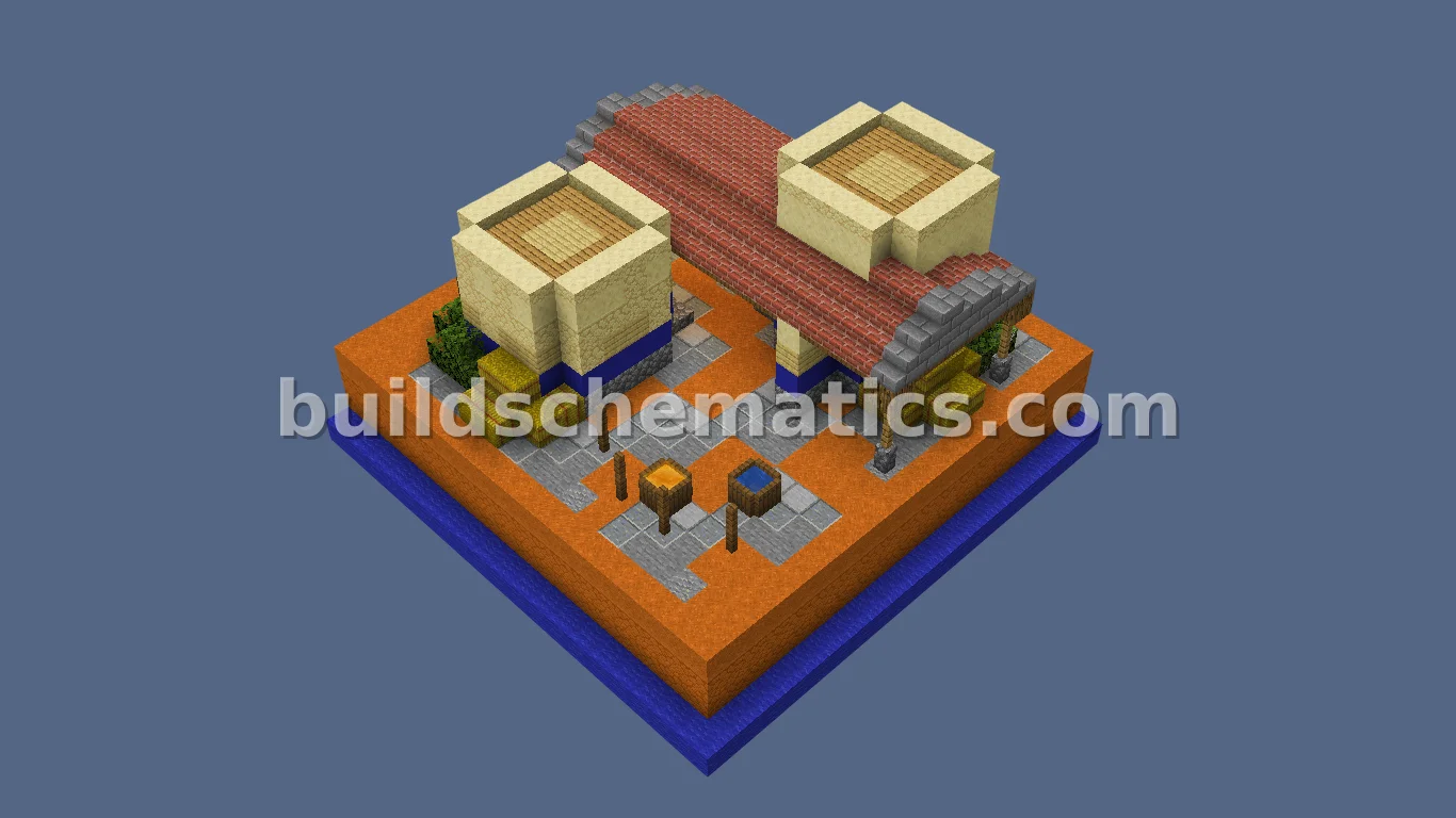 Ancient Greek Barn Structure — view 2