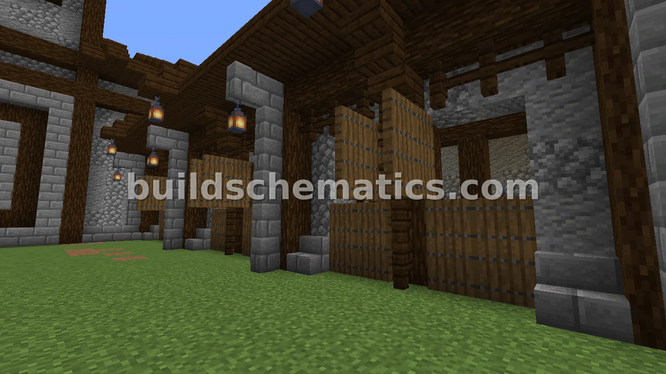 Medieval Stables Structure — view 2
