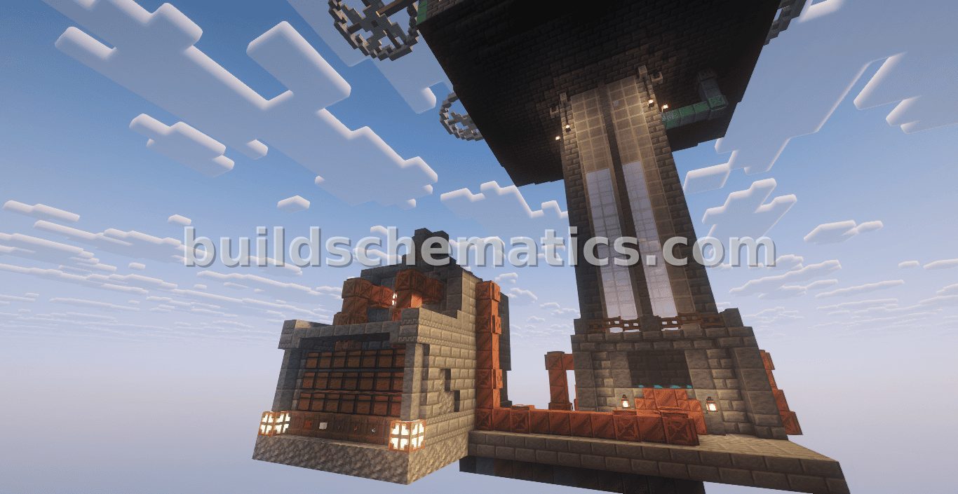 Steampunk Mob Farm with Sorting — view 2