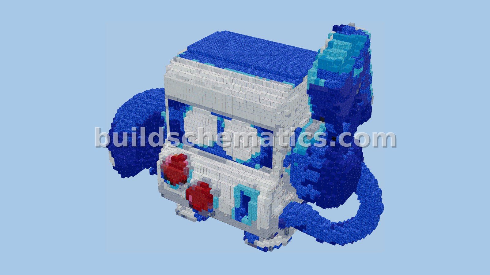 8Bit Pixel Art Structure