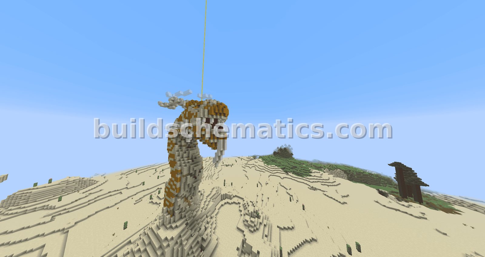 Desert Dragon Statue — view 2