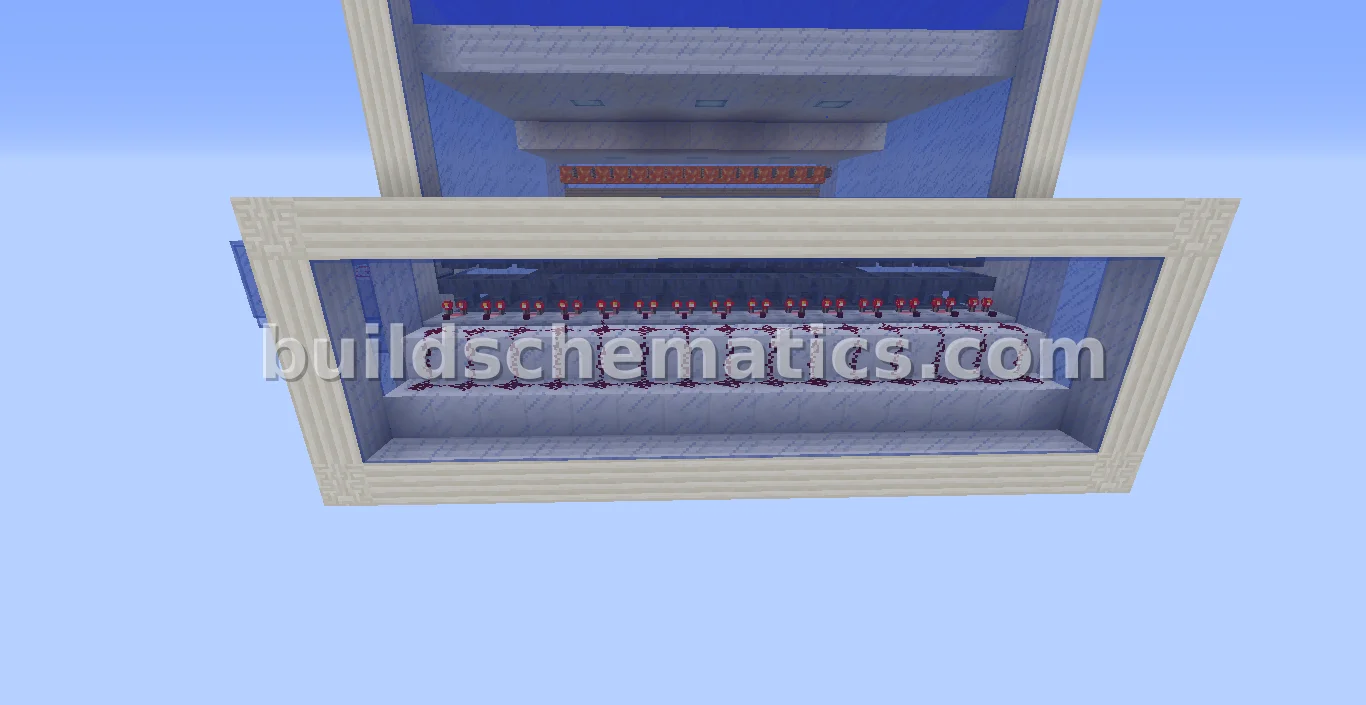 Iron Golem Farm Schematic — view 2