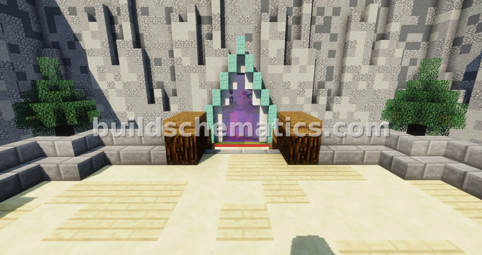 Nature Spawn with Portal and Boards — view 2