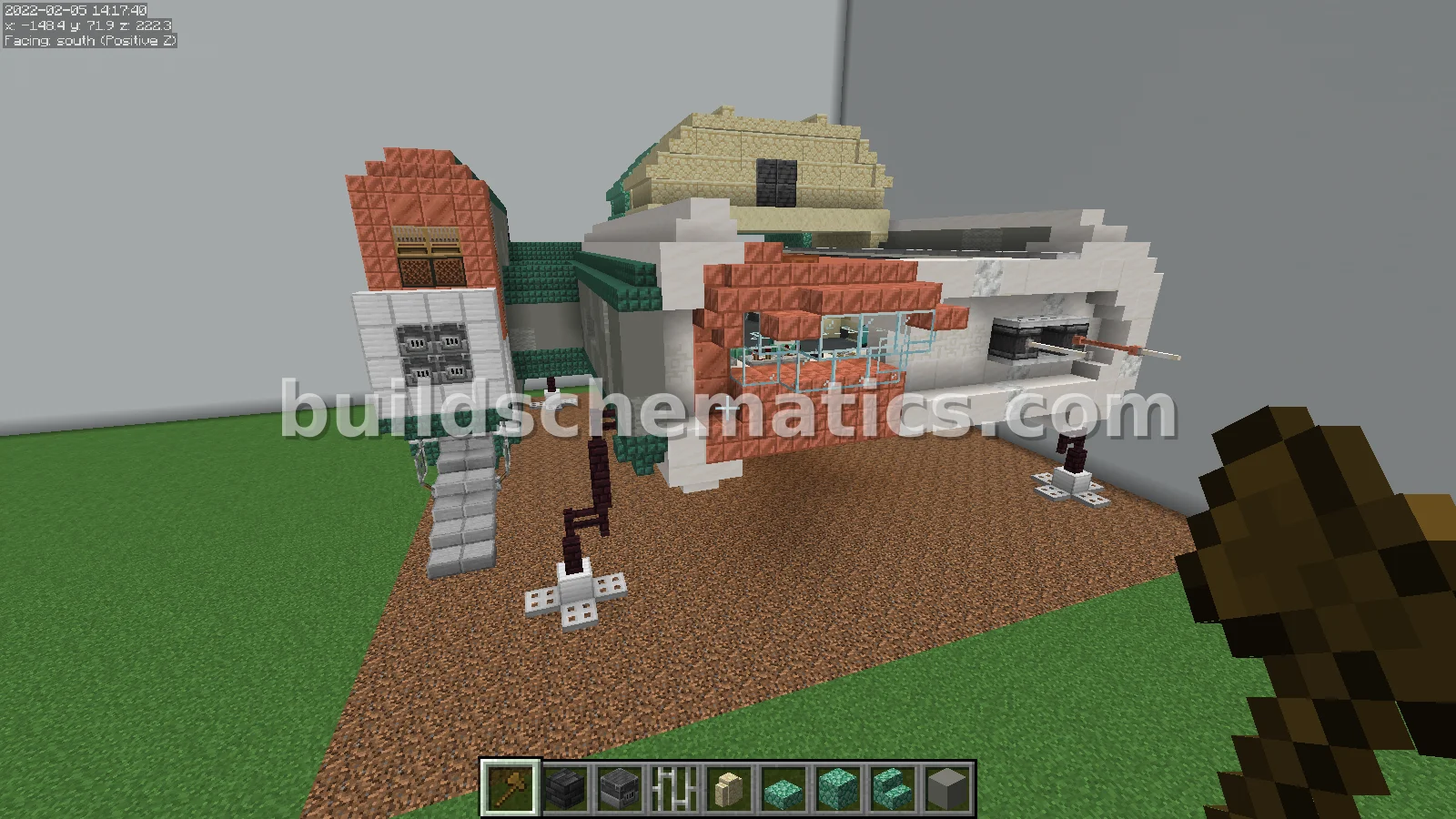 The Beggar's Lament Spaceship Build — view 2