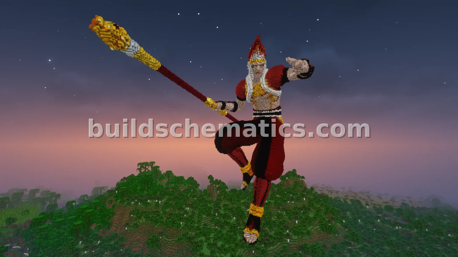 Sun Wukong Monkey King Statue — view 4