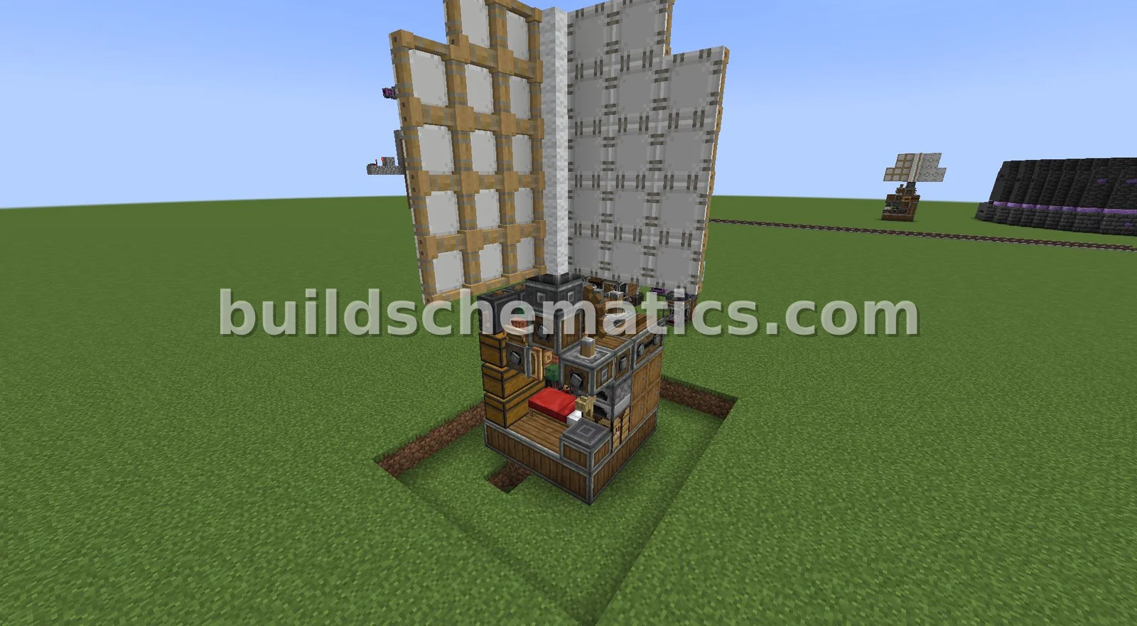 Miniature Windmill Base — view 2