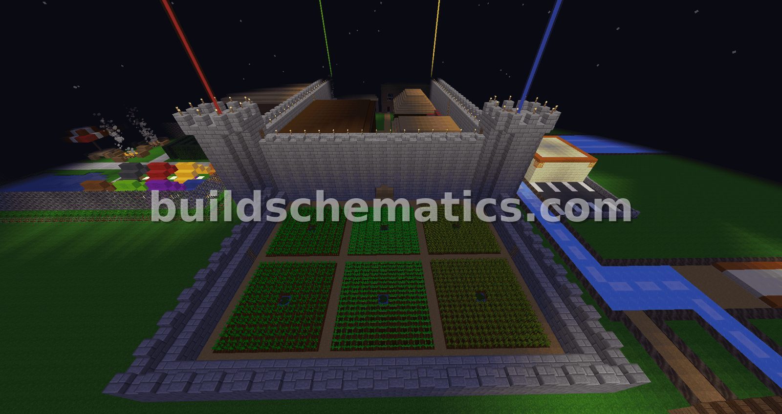 Medieval Castle Village — view 2