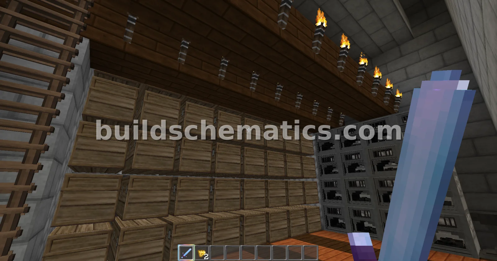 Gold and XP Pigman Farm — view 3