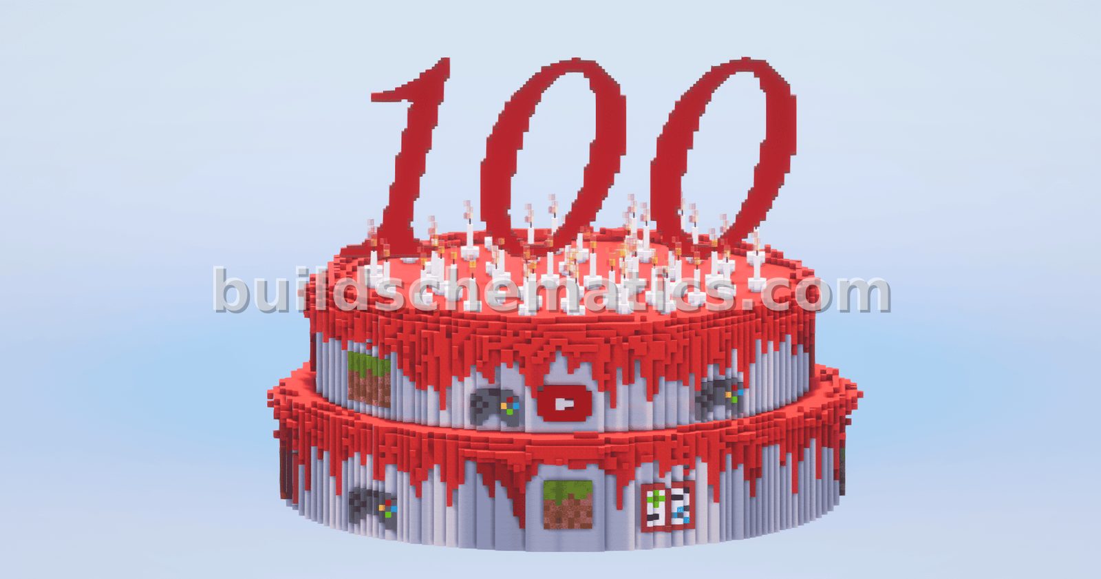 Fantasy Subscribers Cake Tower