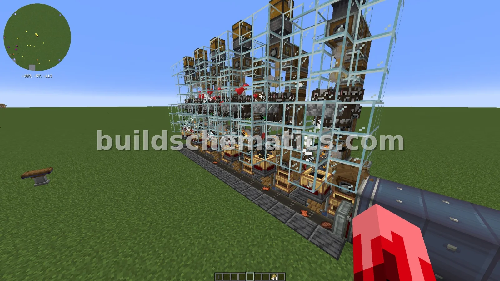 Compact Tileable Cow Farm with 200 Items/Hour Output — view 2