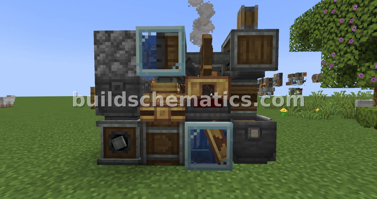 Compact Andesite and Gold Resource Farm — view 3