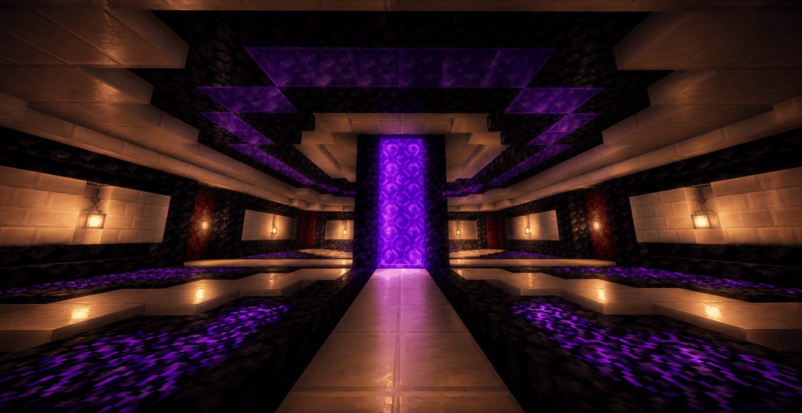 Epic Nether Hub Structure