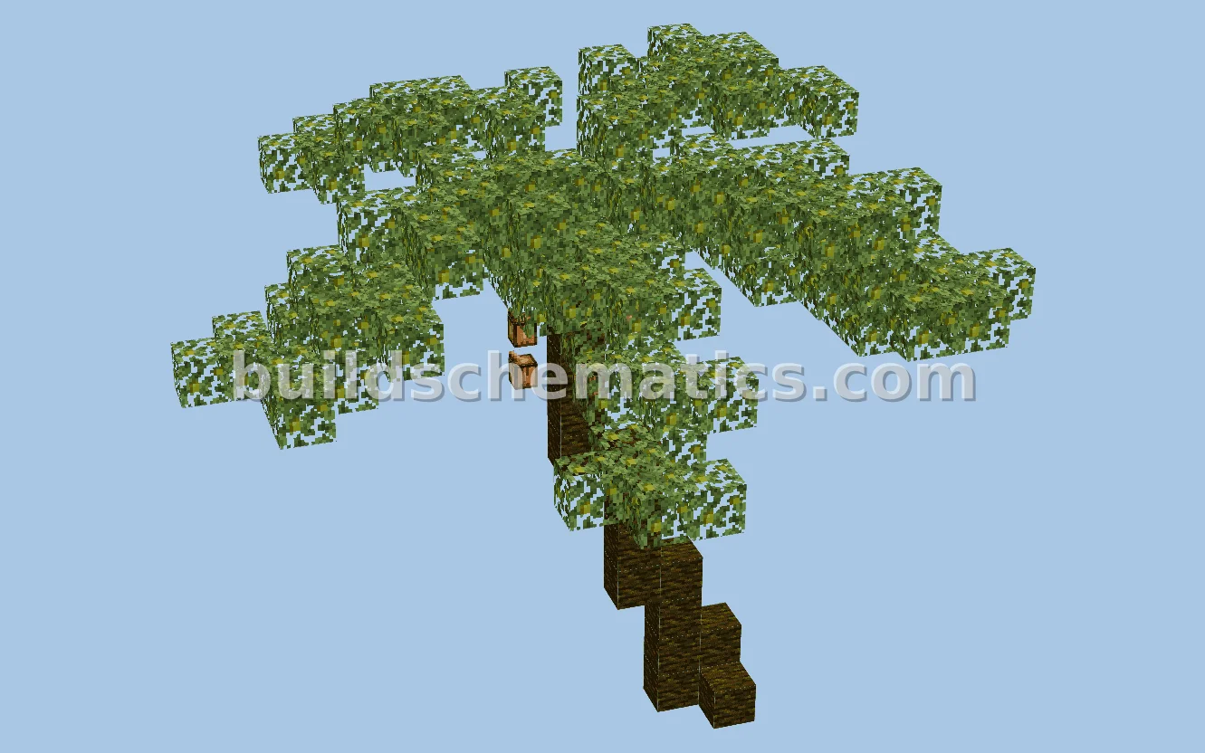 Litematica Palm Tree Schematic