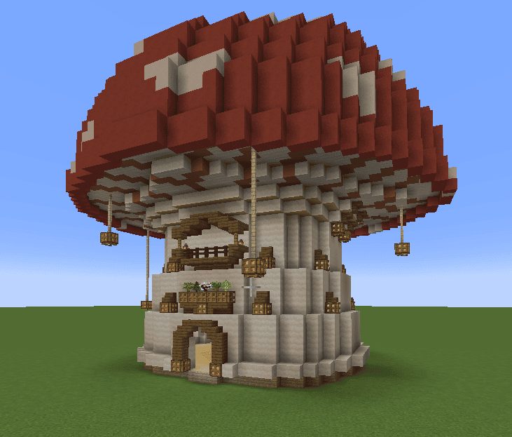 Giant Mushroom House