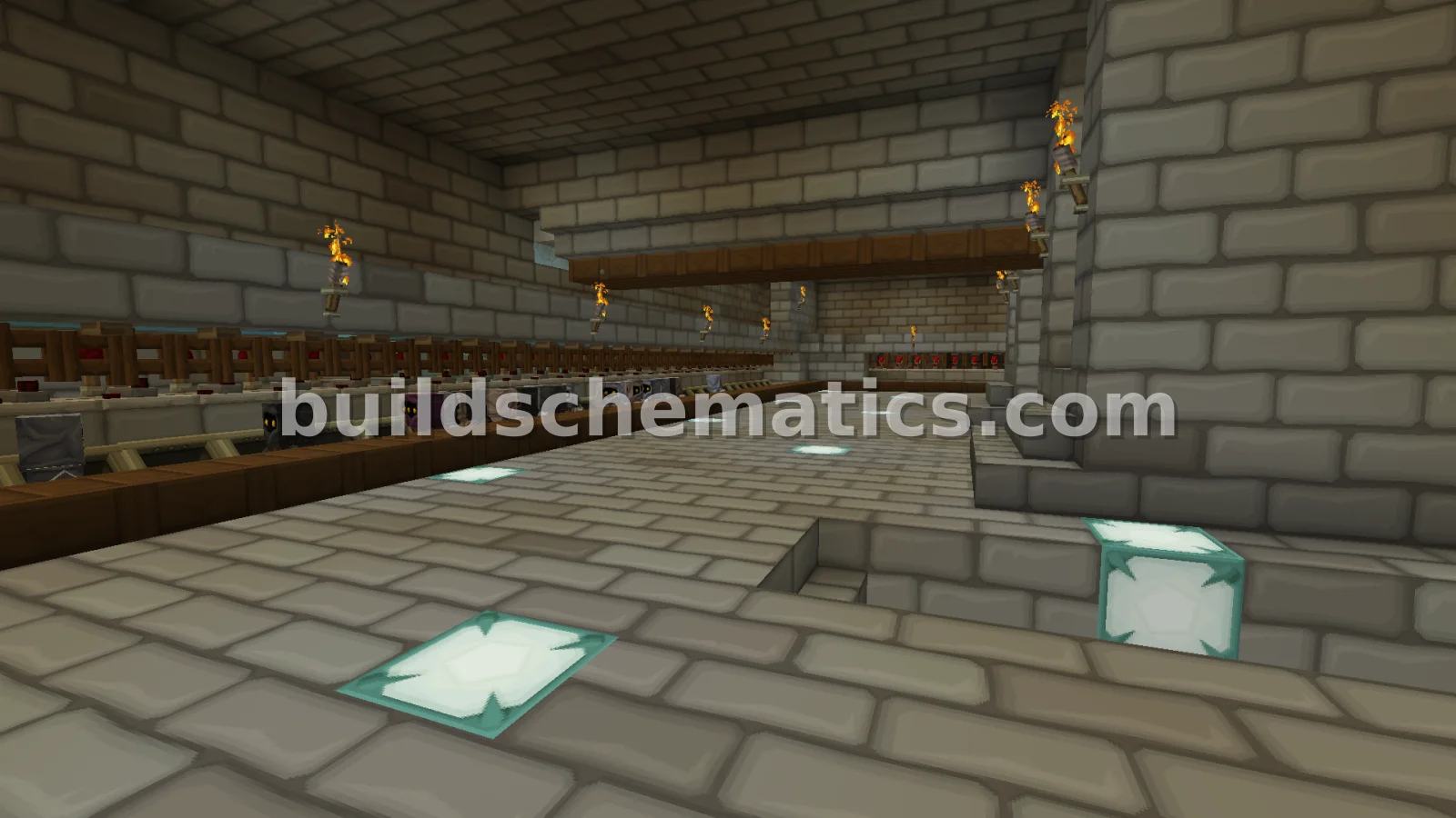 Iron Golem Farm with Villager Trading Post — view 3
