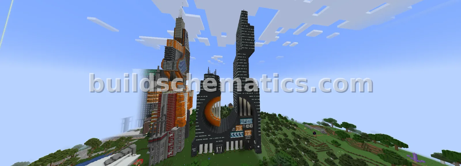 Futuristic Build: Sci-Fi Structure