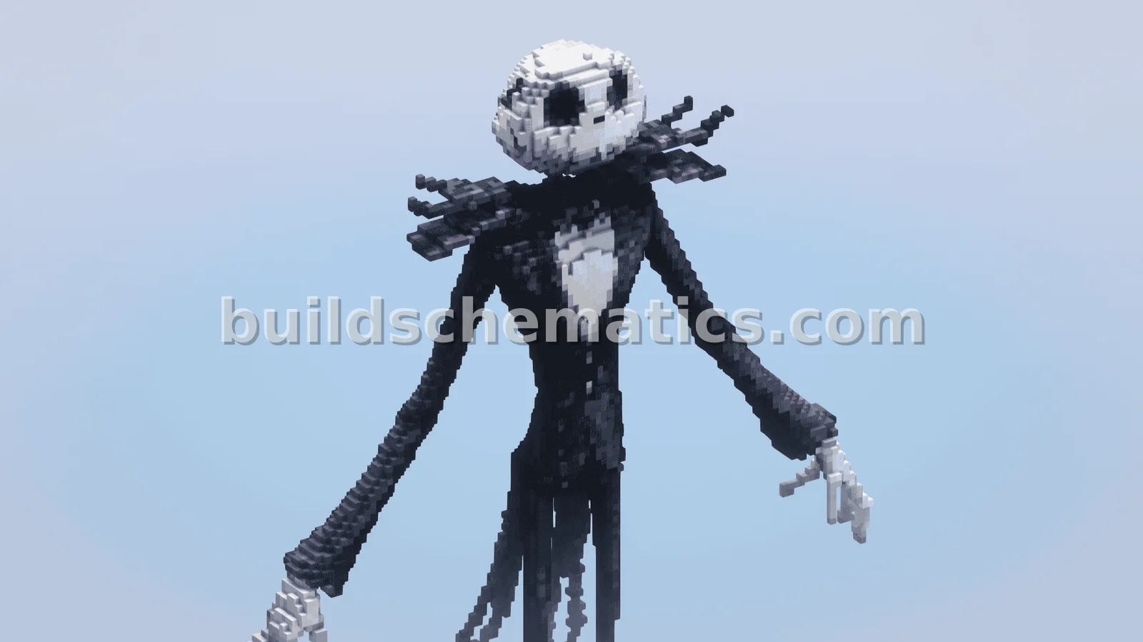 Halloween Jack Skeletron Structure