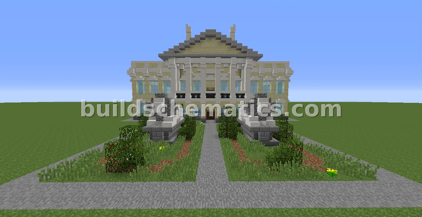 Minecraft Bank Building