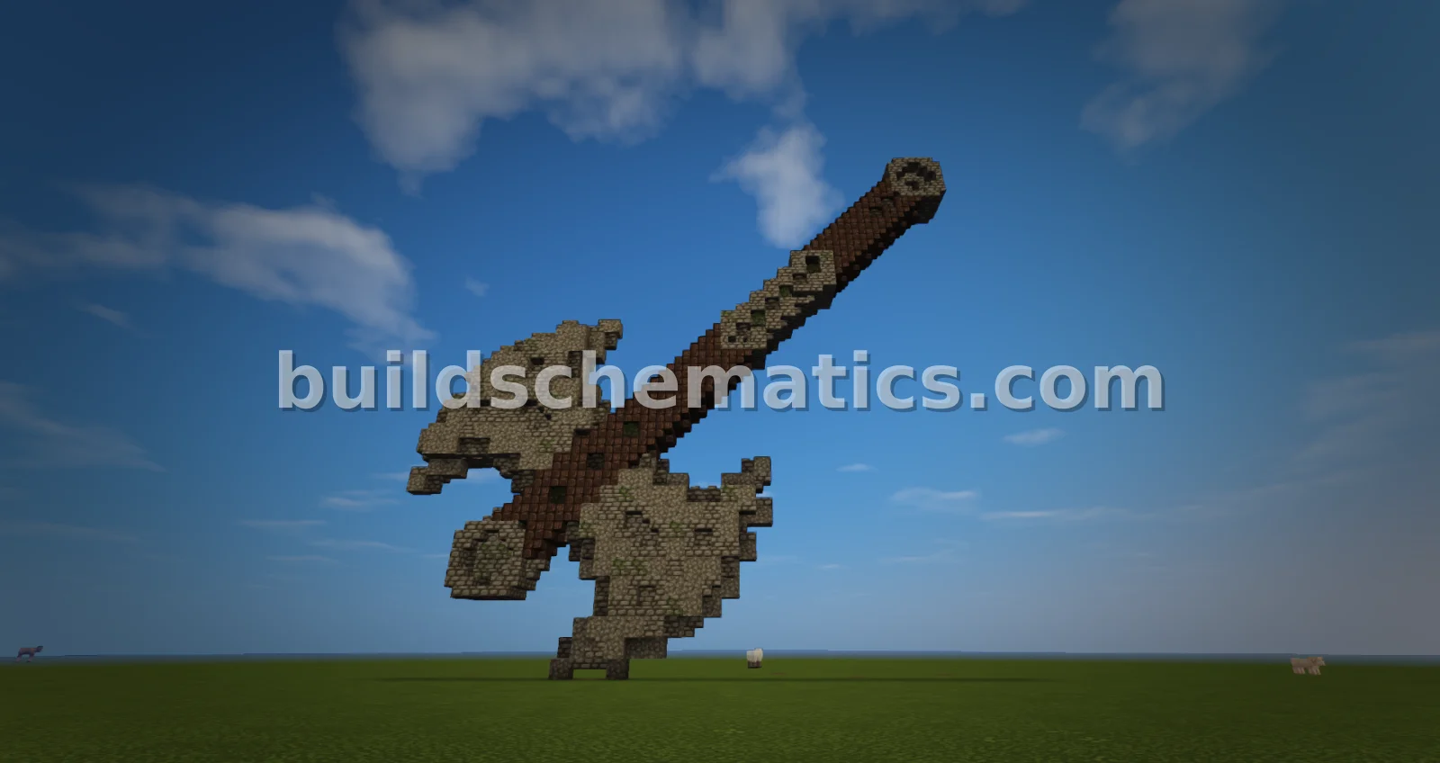 Ancient Stone Axe Structure