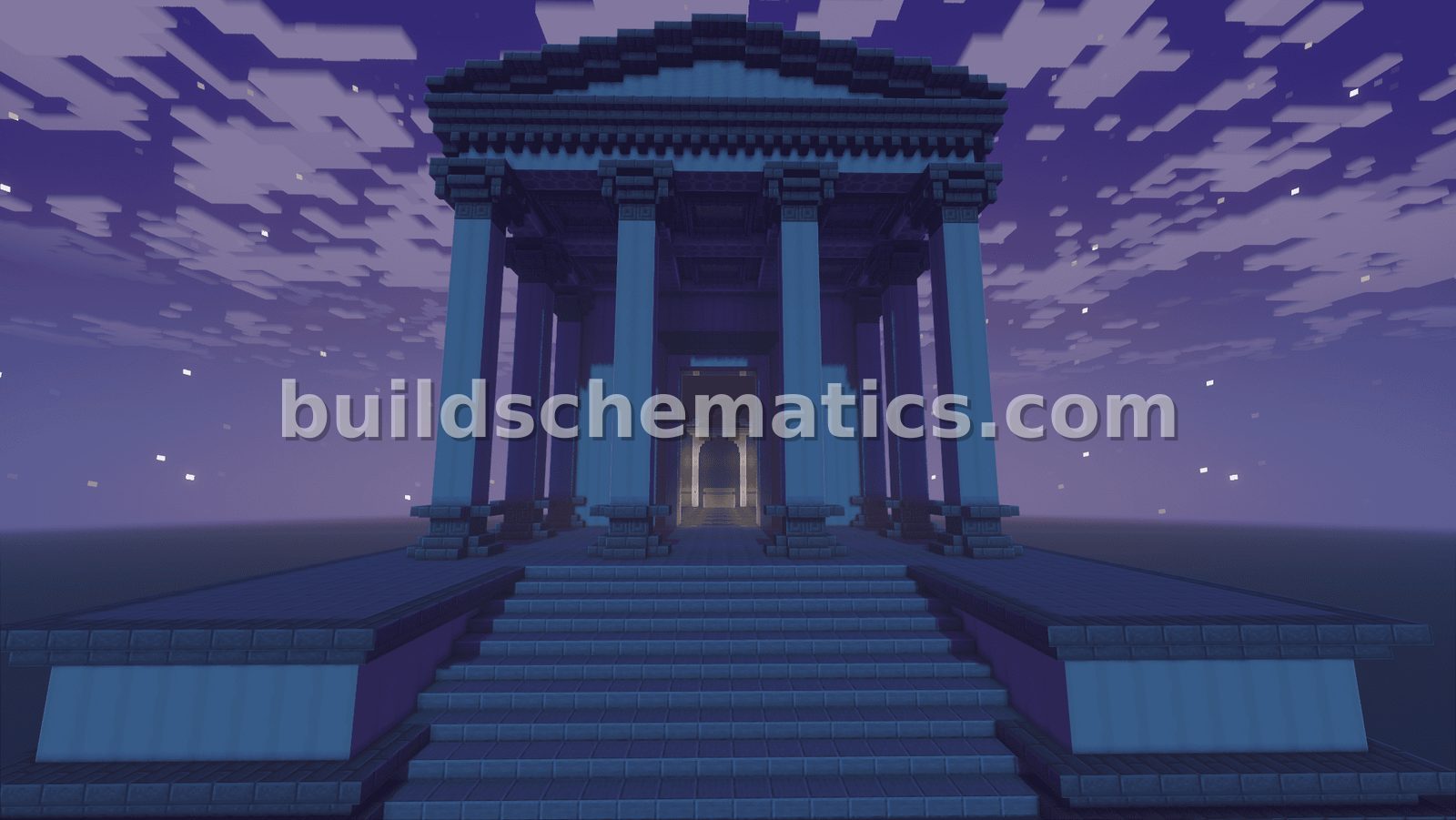 Ancient Roman Temple Structure — view 2