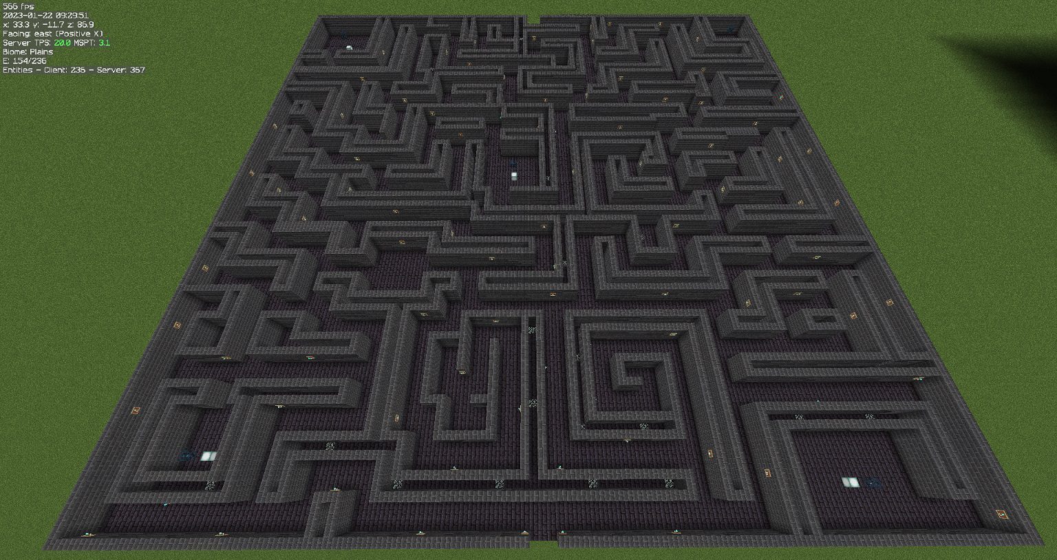 Redstone Dungeon Maze