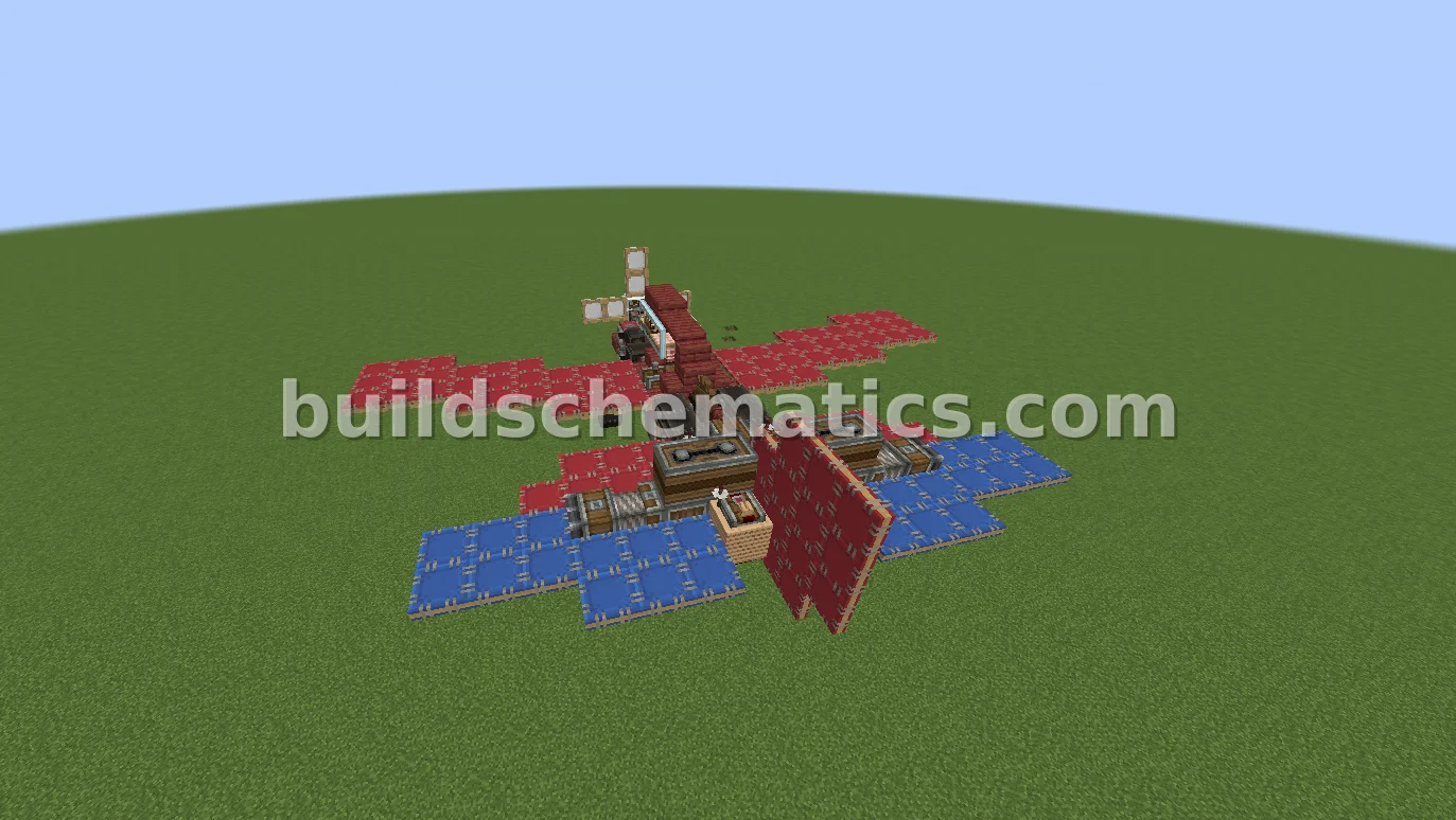 Working Survival Plane Build — view 2
