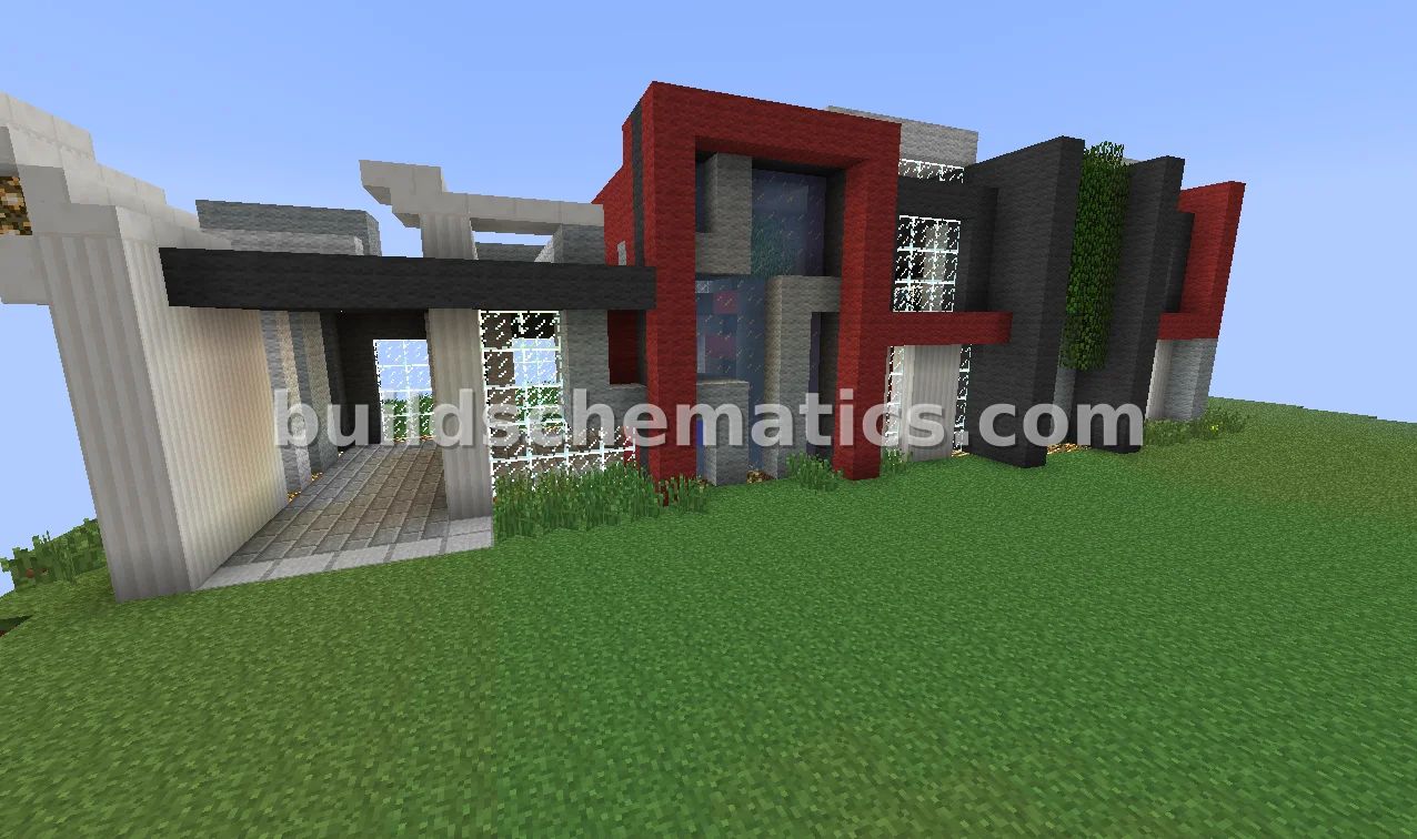 Modern Market Spawn Building