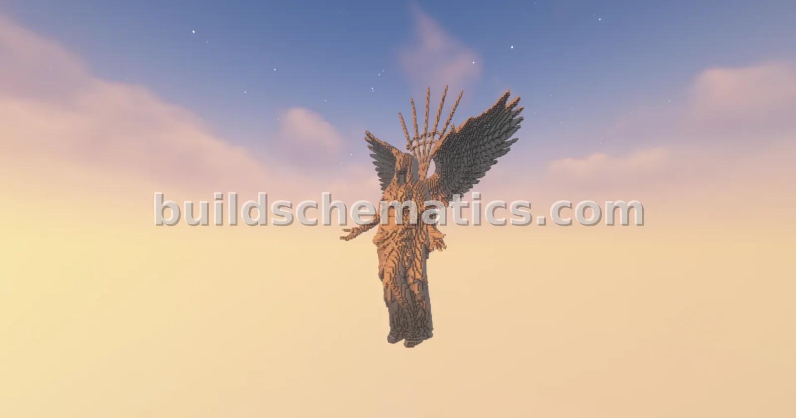 Angel of Glory Statue — view 3