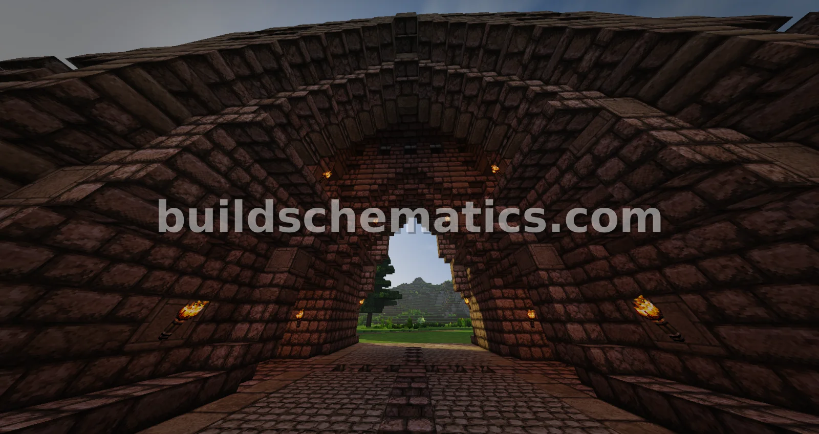 Medieval Town Gate Structure — view 2