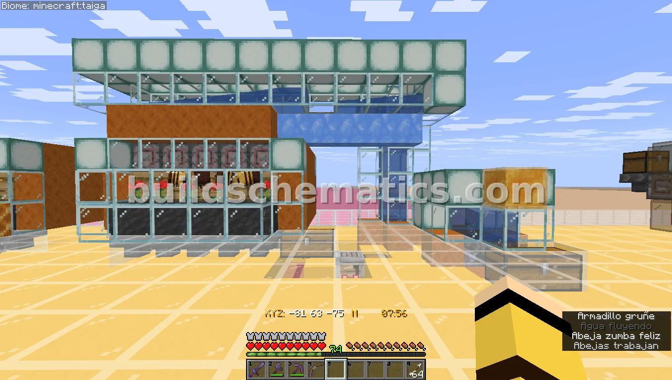 Automatic Honey Farm With Auto-Crafting