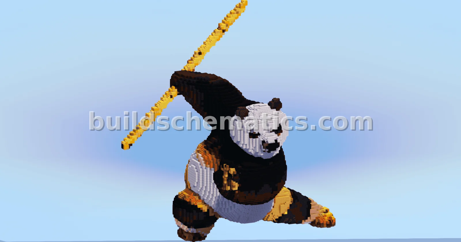 Kung Fu Panda Po Statue