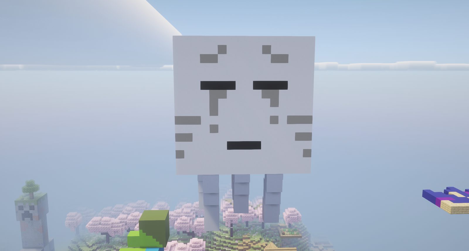 Ghast Statue Build