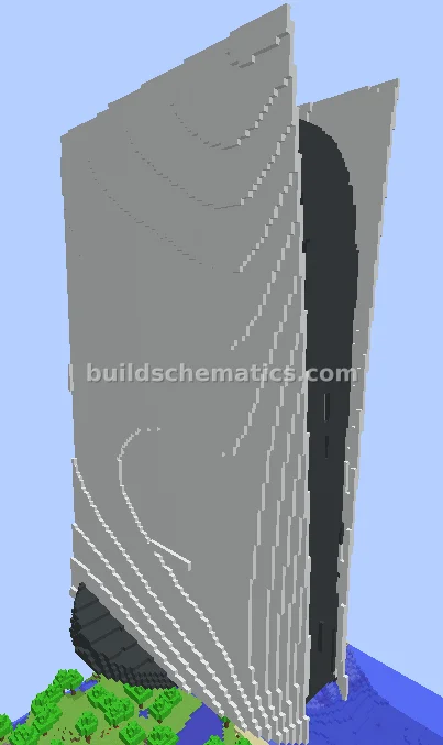 Minecraft PS5 Console Structure — view 2