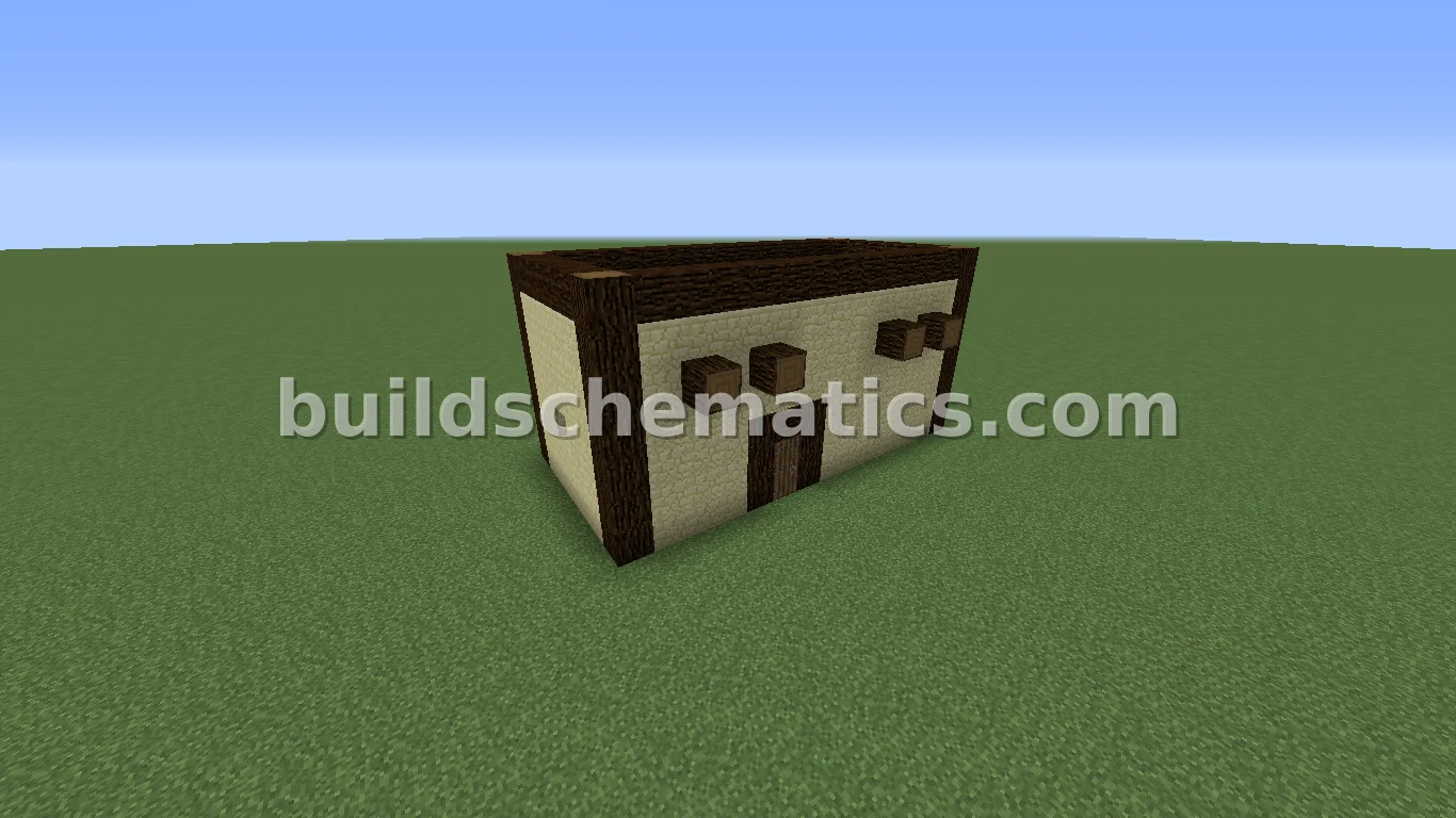 Compact Sandstone Starter House