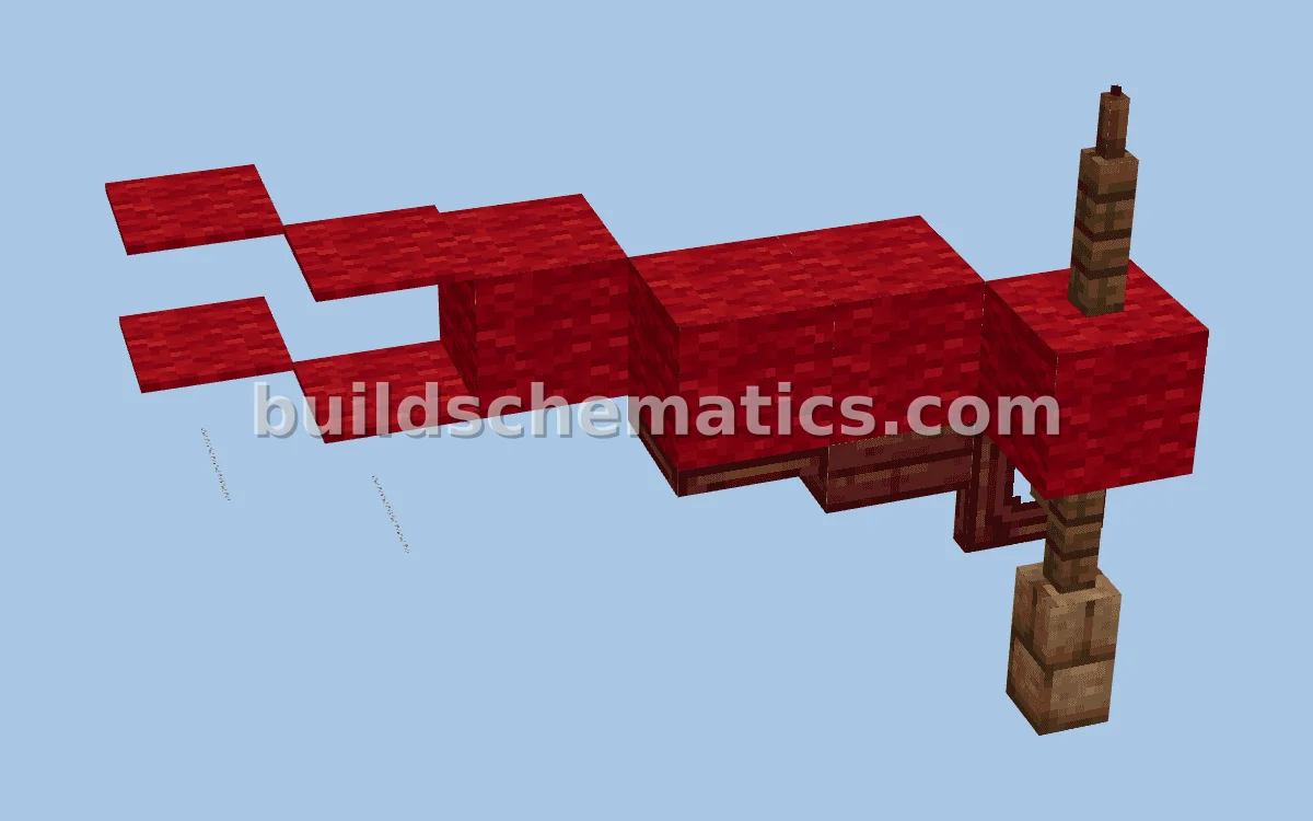 Small Flag Castle Pack Decoration
