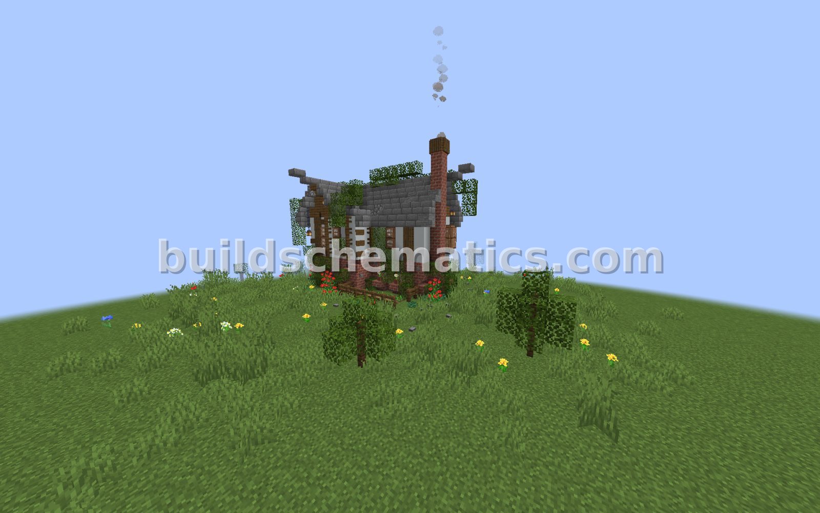 Small Tudor House Schematic — view 3