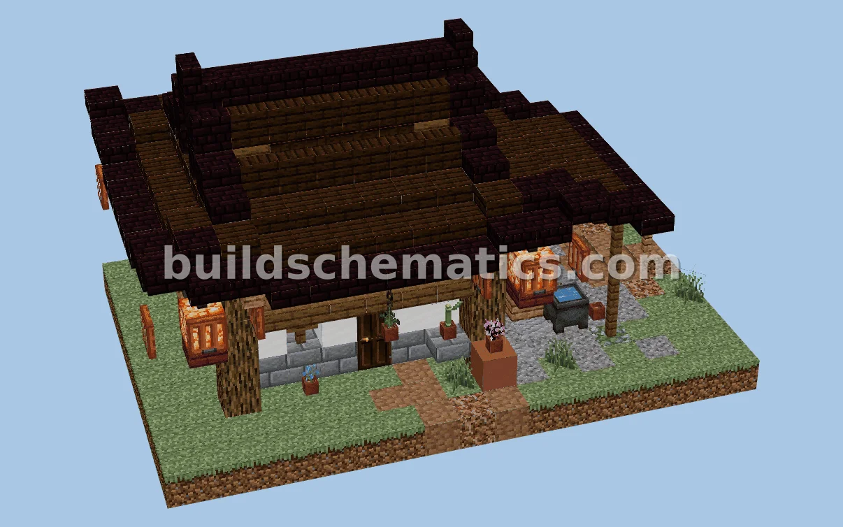 Asian Houses Pack Shouse5 Small House