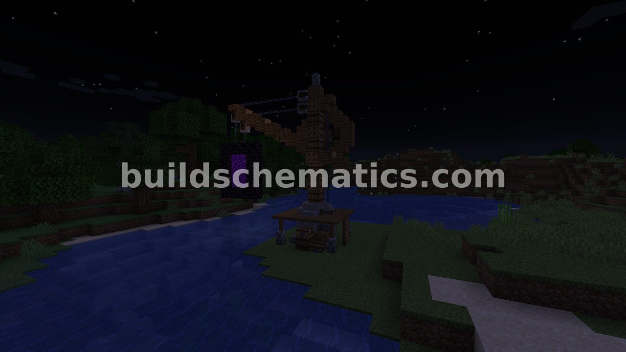 Medieval Nether Portal Structure — view 4