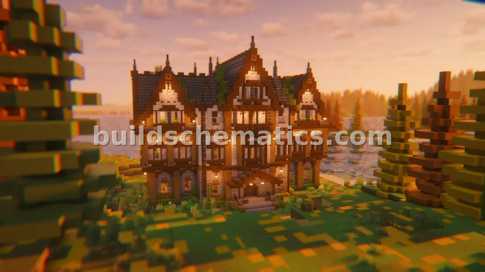 Autumnvale Medieval Mansion — view 2