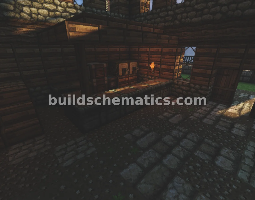Medieval Tavern - Small Mountain Build — view 4