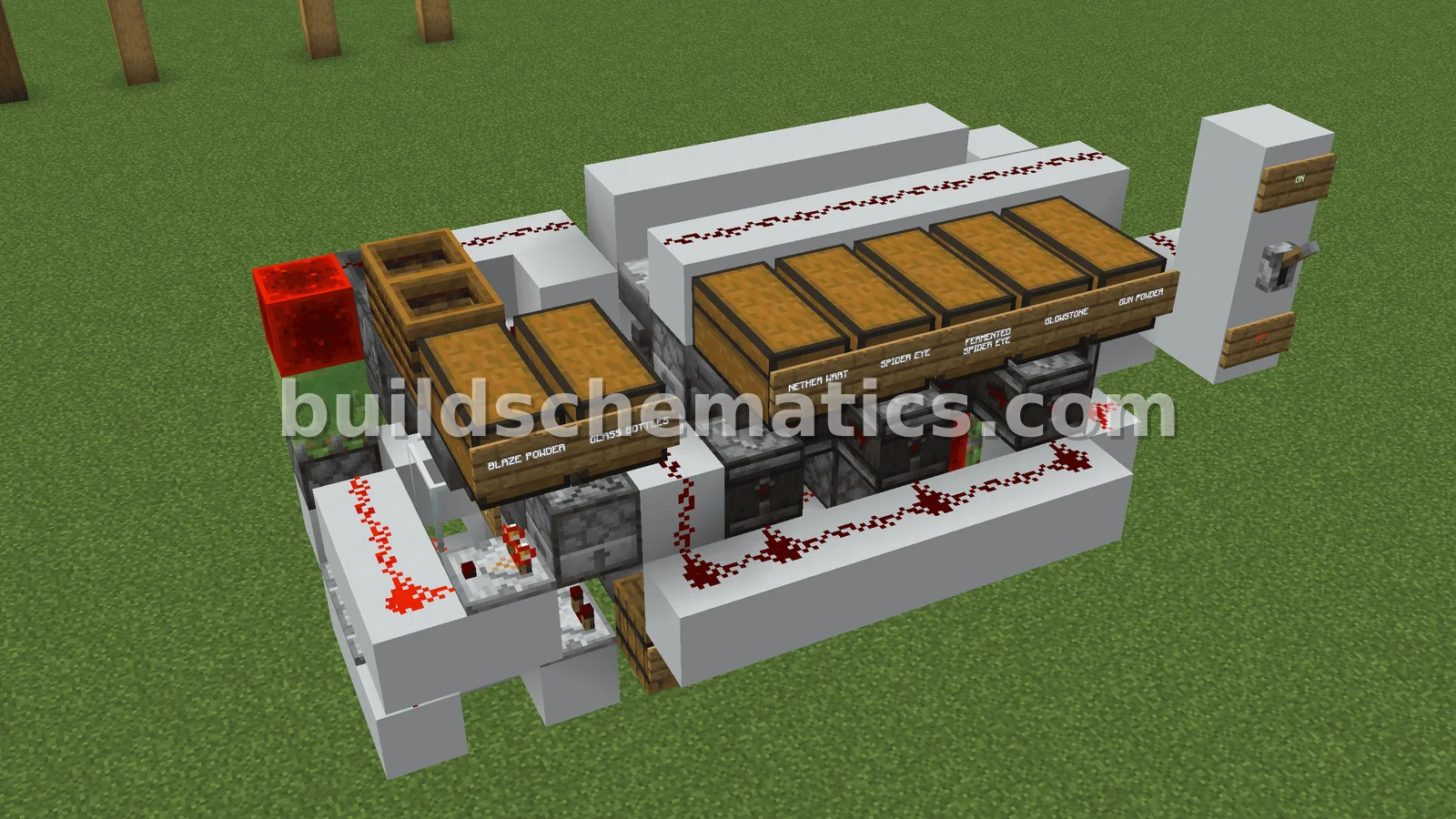 Compact Redstone Potion Brewer