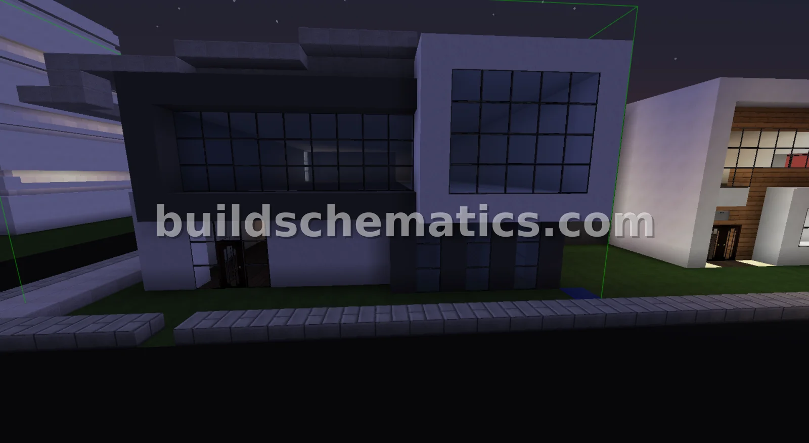 Contemporary Residence with Two Unfurnished Floors