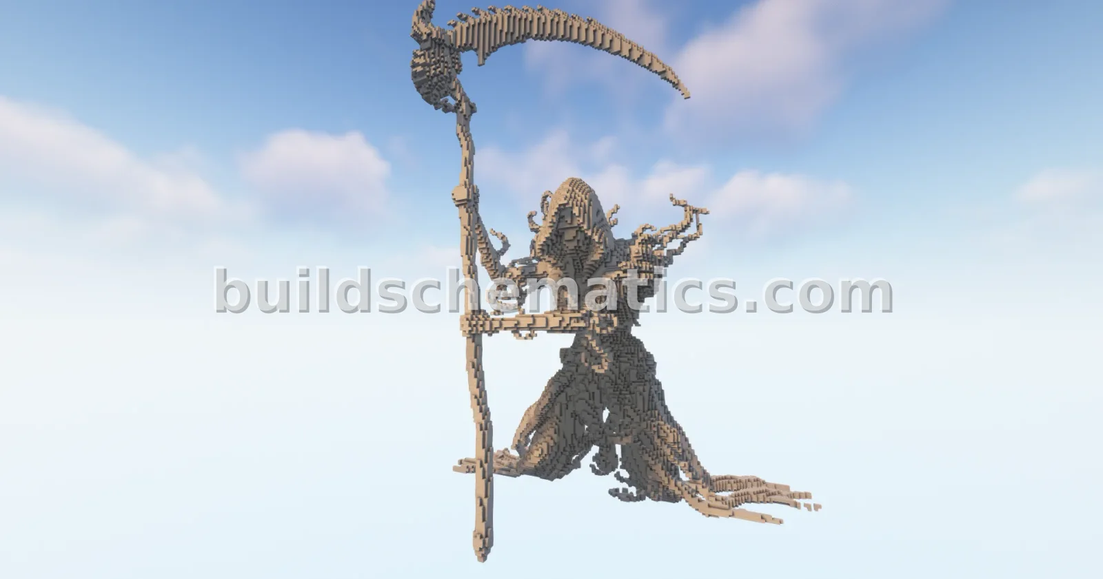 Reaper Void Statue Minecraft Build
