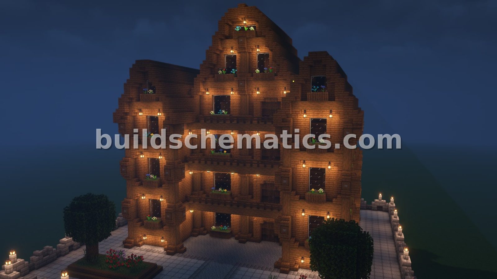 Spruce Mansion Exterior — view 2