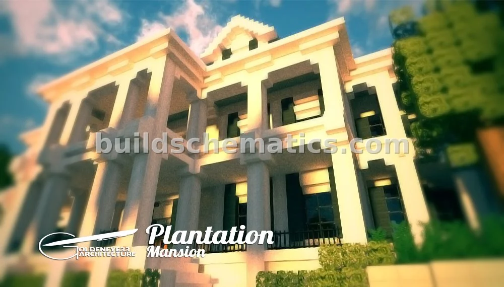 Plantation Mansion - Medium Architecture — view 2