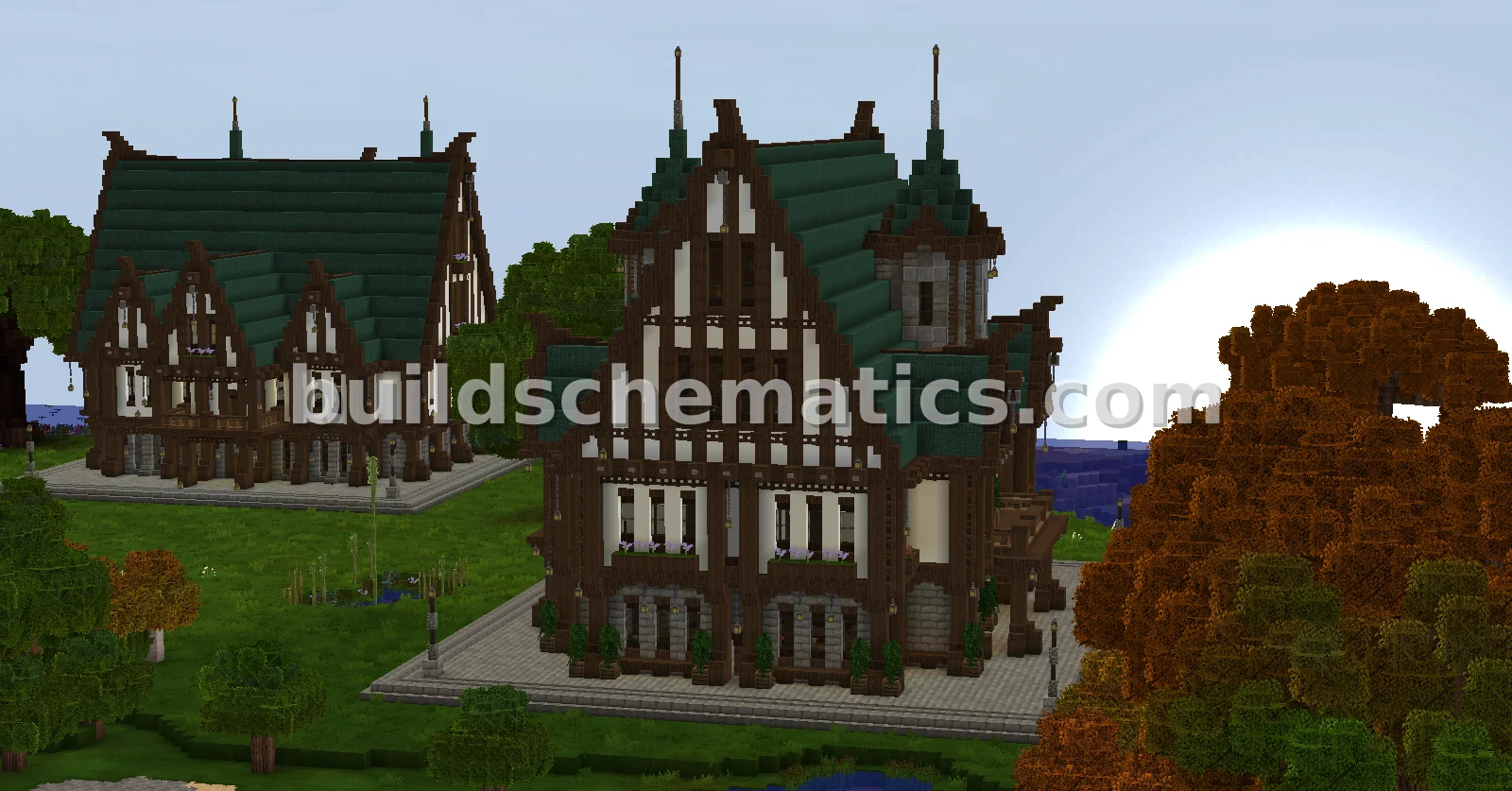 Medieval Schoolhouse Building — view 3