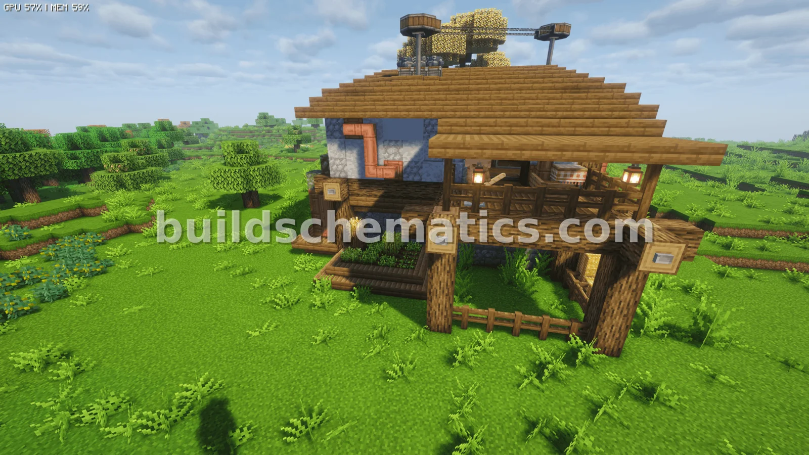 Advanced Mid-Game Automation House — view 2